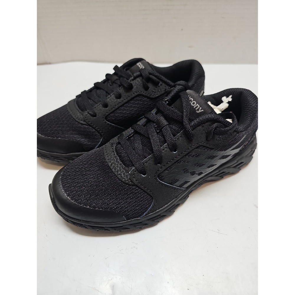 Children 2M Unisex Shoes Saucony Kids Wind 2.0 Black